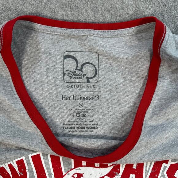 High School Musical Disney Channel Her Universe Wildcats Sweatshirt Women's 2X - Picture 4 of 7